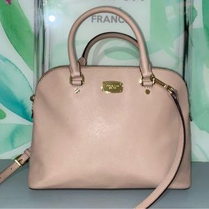 Michael Kors Dome Blush Pink Large Crossbody Bag